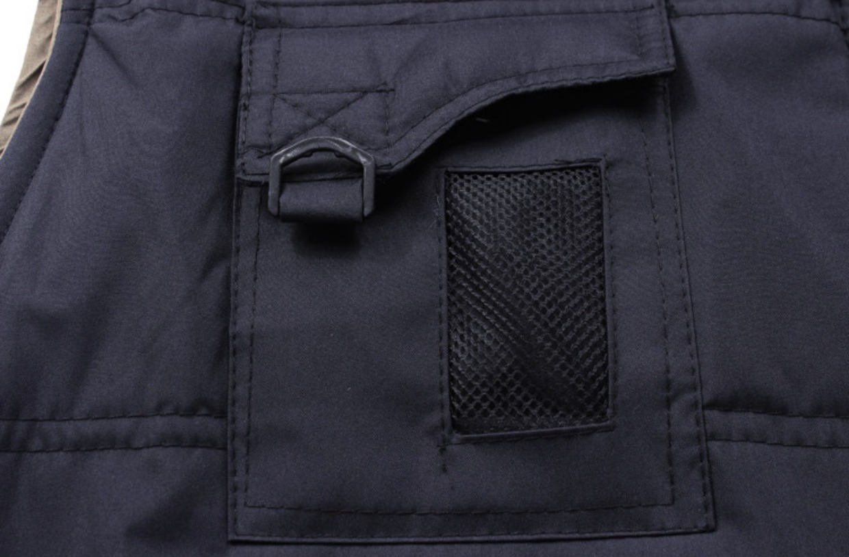 Áo xuống bằng vải cotton dày trung niên nam mùa thu và mùa đông không tay vest vest vai trung niên áo ấm cỡ lớn áo ấm nam mùa đông
