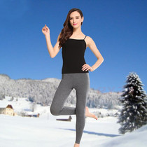 Autumn and winter pure goat cashmere pants men and women thick red middle-aged comfortable close size fashion black trousers