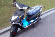 Xunying Shangling God of war electric vehicle accessories Bumper protection frame Tail box frame Anti-collision fence large skeleton with pedal