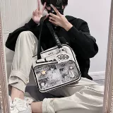 Оригинальные комиксы, сумка на одно плечо, японская универсальная сумка через плечо для школьников