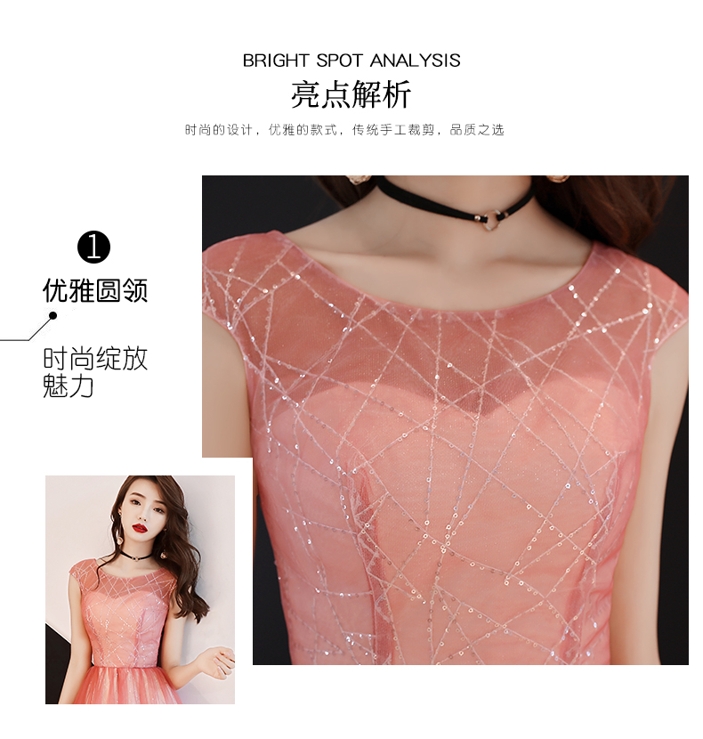 Robe du soir manche - Ref 3212834 Image 10