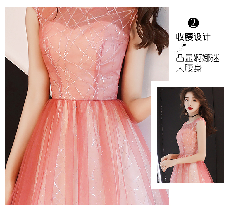 Robe du soir manche - Ref 3212834 Image 11