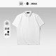 Hailan House Romance of the Three Kingdoms Short-sleeved Polo2023 Spring and Summer New Breathable Pearl Mesh Top Men