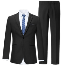 HLA Heilan Home Elastic Waist Dress Suit 2024 Autumn New Model Contains Modal Business Elegant Suit for Men