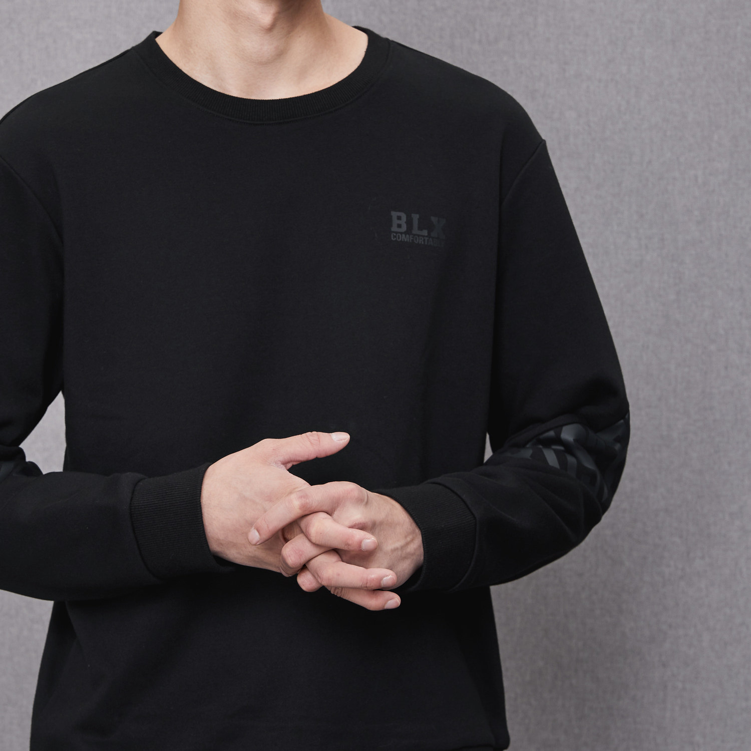 Sweatshirt homme HLA     en Coton - Ref 3127834 Image 5