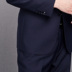 HLA / Haishu House Slim len suit 2018 mùa thu mới kinh doanh phẳng cổ áo phù hợp với nam quần short nam kaki Suit phù hợp