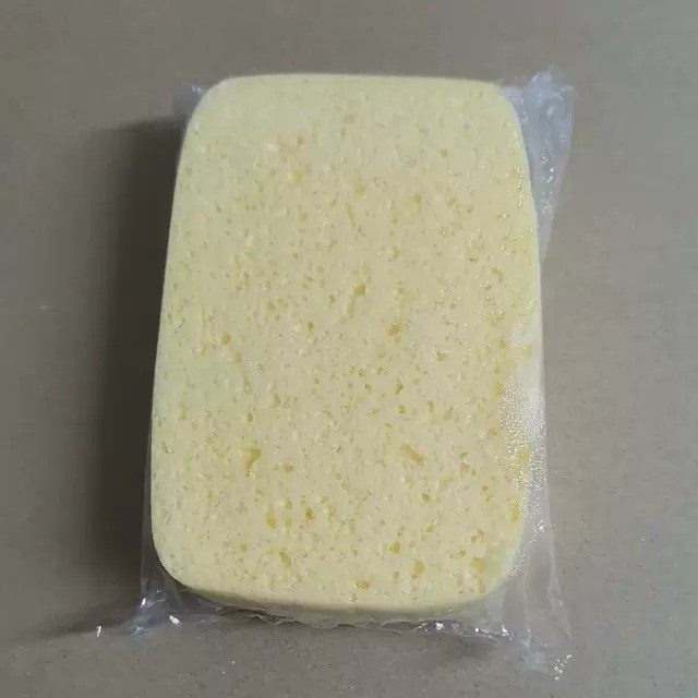 Epoxy colored sand construction tool wood pulp sponge