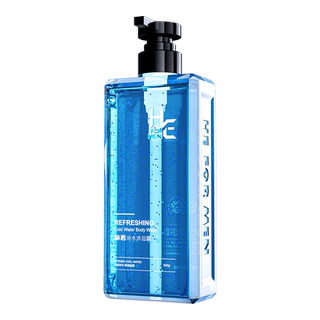 Hearn polar cold water shower gel cool and ice men's acne removal and long-lasting flavor set