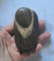 Zen stone Yellow River stone original stone stone stone beautiful stone collection hand play Stone Xiao pendulum shape pattern Stone