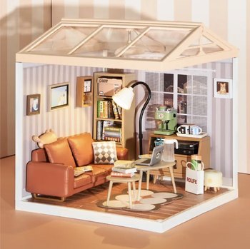 Rolife Super World New Product Kitchen Living Room Bedroom Handmade DIY Cabin Creative Gift