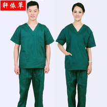 Washing clothes brush hand clothes brush hand clothes women operating room work clothes men isolation clothes women short sleeves