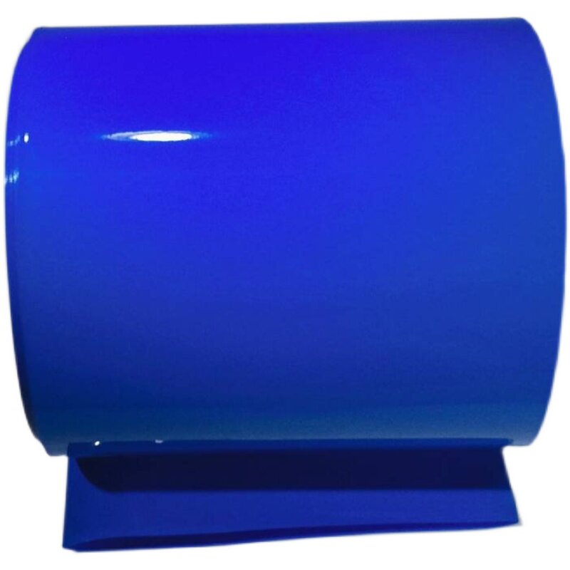 170 wide --- 500 wide blue PVC heat-shrink tube Membrane Shrink Film Insulated Tube Protective Tube One Meter Up Pat