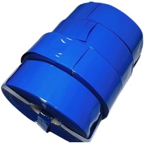 18650 lithium battery casing 80mm wide blue PVC heat shrinkable tube shrink film battery skin insulation tube protective film