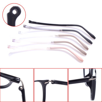 Tr90 men's and women's glasses double teeth protruding teeth 1.2 temples