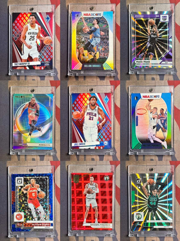 [Popular Players] Nba Player Cards, Various Series, Limited Edition, Refractive Special Cards, Affordable Zone, Continuously Updated