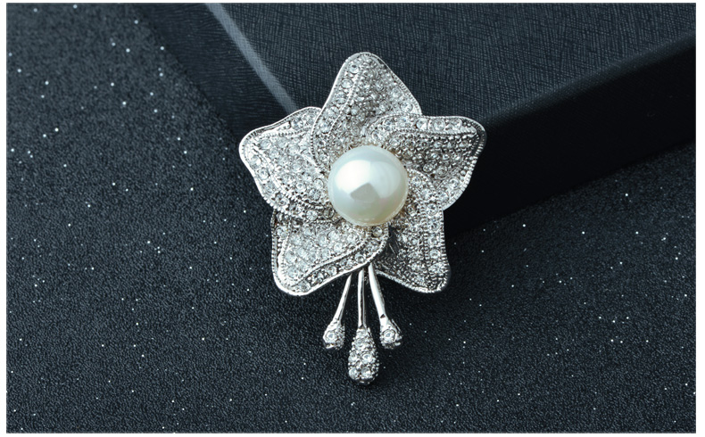 Broche femme LADY COLOUR en Nacre - Ref 1172072 Image 20