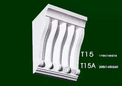 Suspended ceiling line arc beam decorative gypsum line beam support carved wall flower European decorative ceiling material background wall