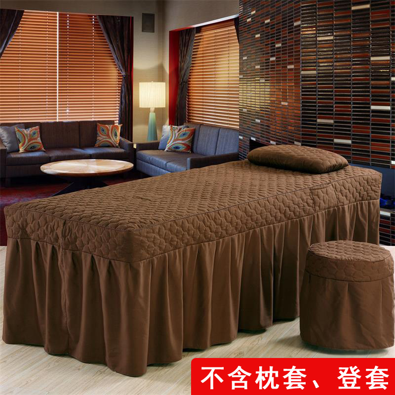 Beauty khăn trải giường một mảnh bộ giường bedspread thẩm mỹ viện massage đơn giản có thể được tùy chỉnh dầu gội bedspread - Trang bị tấm ga phủ giường spa