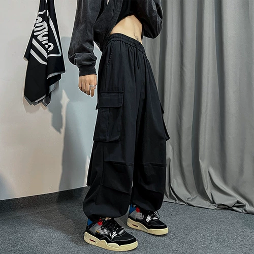 Tide, осенние японские штаны, свободный прямой крой, в американском стиле, французский стиль