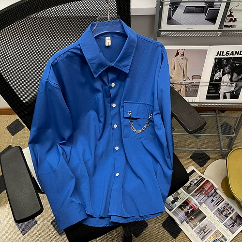 Tide, летняя тонкая японская рубашка, небольшая дизайнерская трендовая куртка, тренд сезона