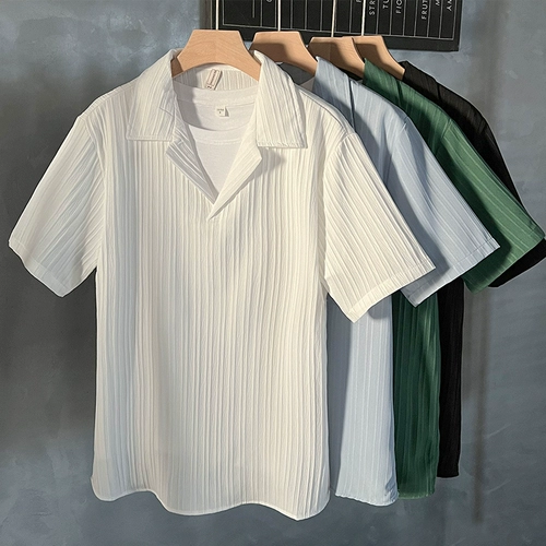 Летняя тонкая японская рубашка для отдыха, свободный крой, подходит для подростков