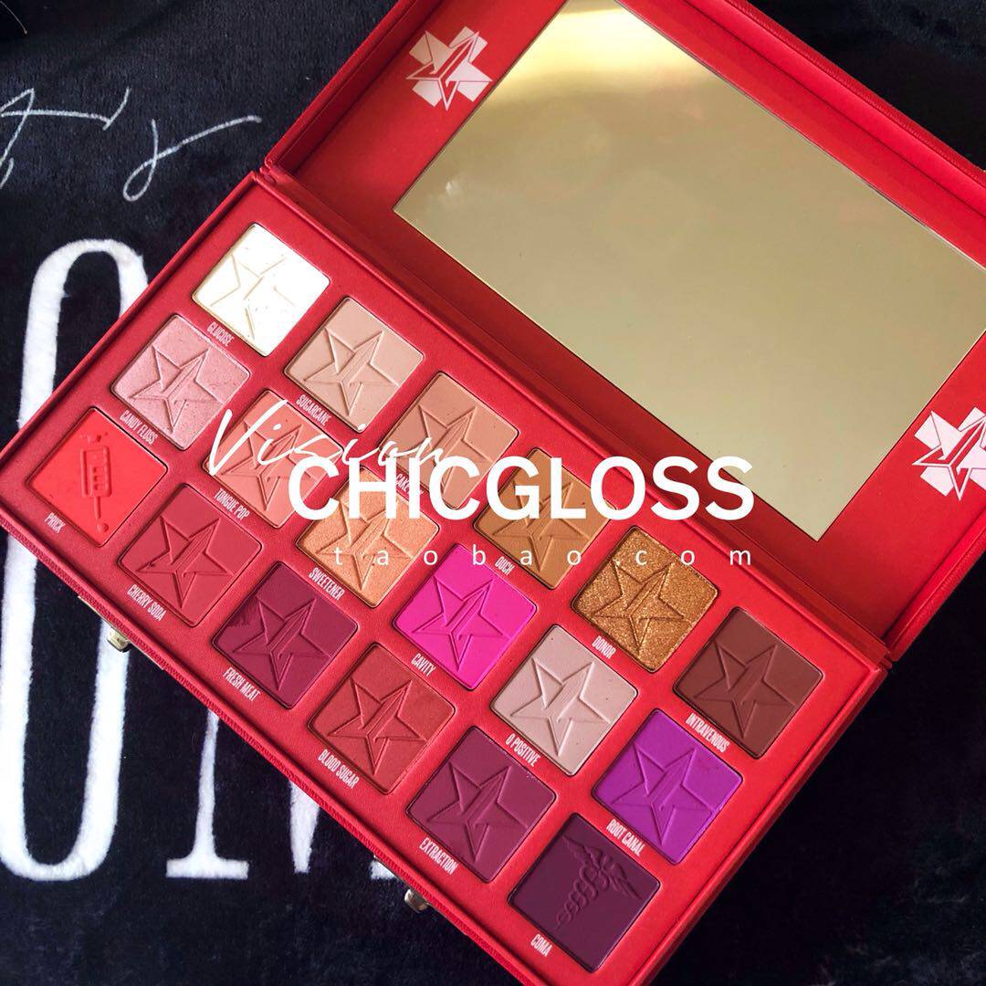 Spot Jeffree Star Eye Disk Blood Sugar J Memorial White Red Blood Sugar Disc