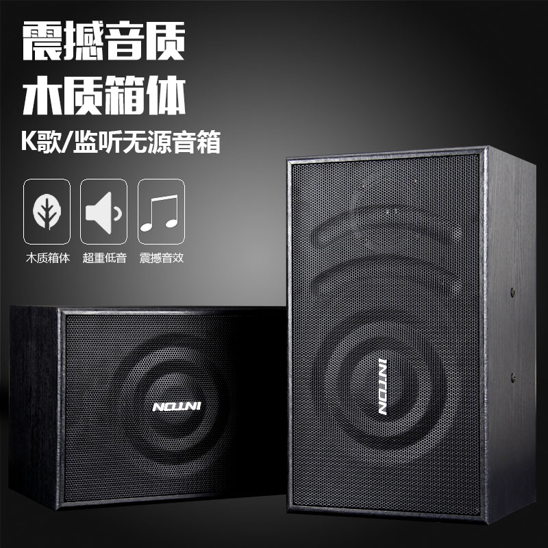 Karaoke speaker wooden 6.5-inch 8-inch monitor speaker