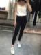 Black Skinny Pants, Thin and Stretchy, Slimming, Suitable for Petite Figures, High-Waisted Leggings, Slim-Fitting Pencil Pants for Summer