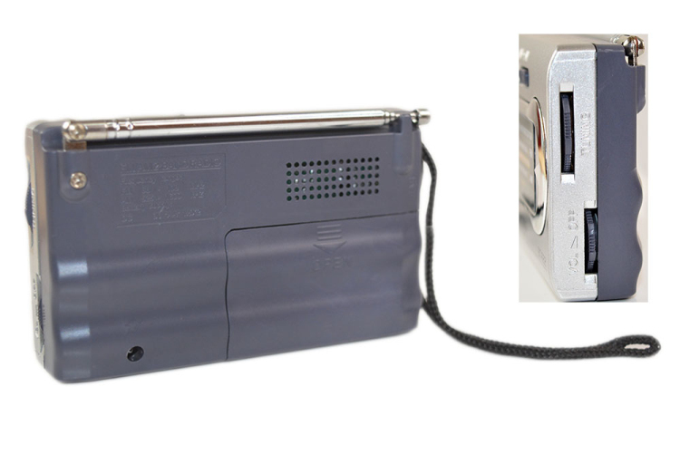 NIDNI radio BC-R22 ông già loa mini âm thanh nổi máy nghe nhạc cầm tay Walkman - Máy nghe nhạc mp3 máy nghe nhạc kết nối wifi