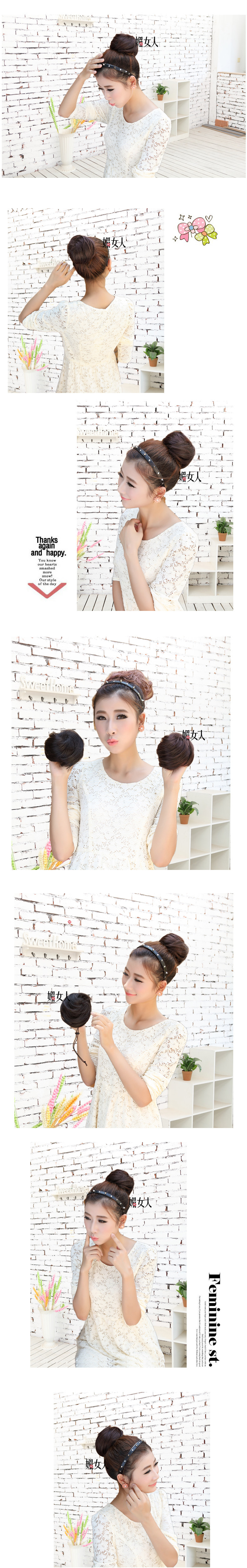 Extension cheveux - Chignon - Ref 247909 Image 16