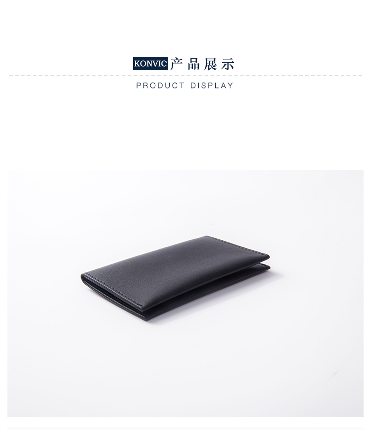 Mùa hè Nam giới Chủ thẻ mỏng Phụ nữ Handmade Leather Coin Purse Đơn giản Thẻ da Chủ nhỏ ví đựng thẻ thông minh