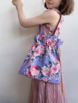 Special offer Miss Wu’s shop handmade DIY material bag dopamine girdle flower skirt to pass the time large capacity portable