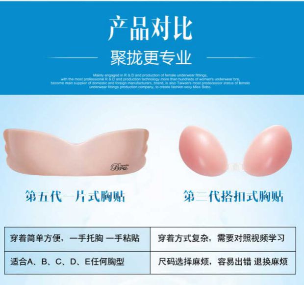 Ngực lớn trên miếng dán ngực siêu mỏng Áo ngực quây vô hình đồ lót quây quần Nubra chống rách mùa hè mieng dan nguc silicon