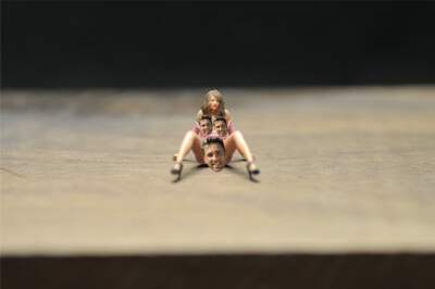 1/87/1/64/1/43/1/35 Sexy Beauty series car model figurines