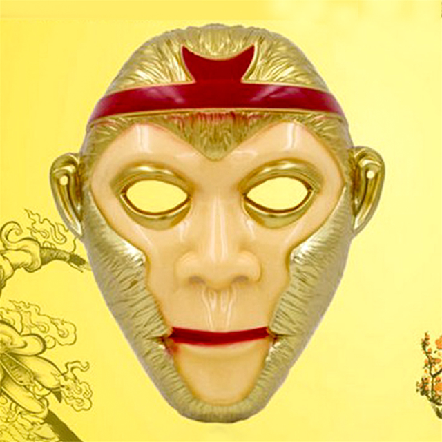 Halloween Monkey King Crown ສີມ່ວງ Gold Crown Crown Yuan Hat Monkey King Monkey King Hat Crown