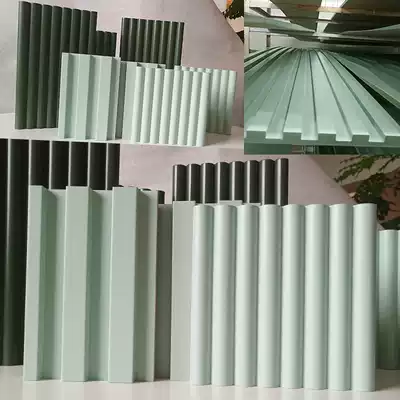 (Factory supply direct sales)Wave board model decorative board background wall Living room bedroom Logo wall