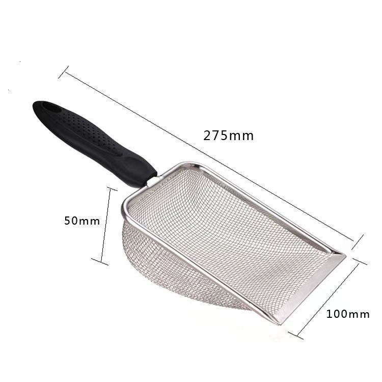 Rutin chicken special walnut sand small shovel cat sand shovel 2mm hole cat sand shovel fine hole rutin chicken shovel