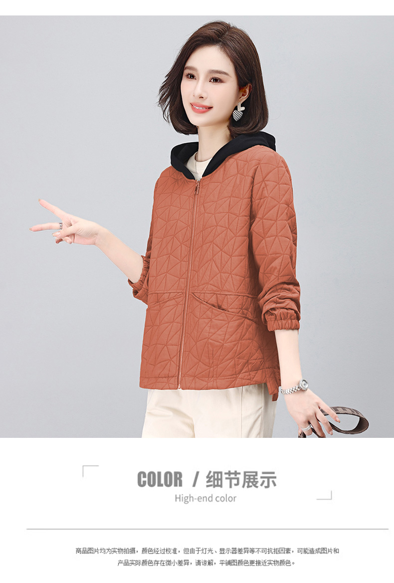 F0645 1430K ÁO KHOÁC NỮ TEMTDEI DÁNG DỘNG KẺ CARO MÙA XUÂN THU ĐÔNG TRUNG NIÊN KẺ CARO THỜI TRANG NỮ G04 SẢN PHẨM MỚI