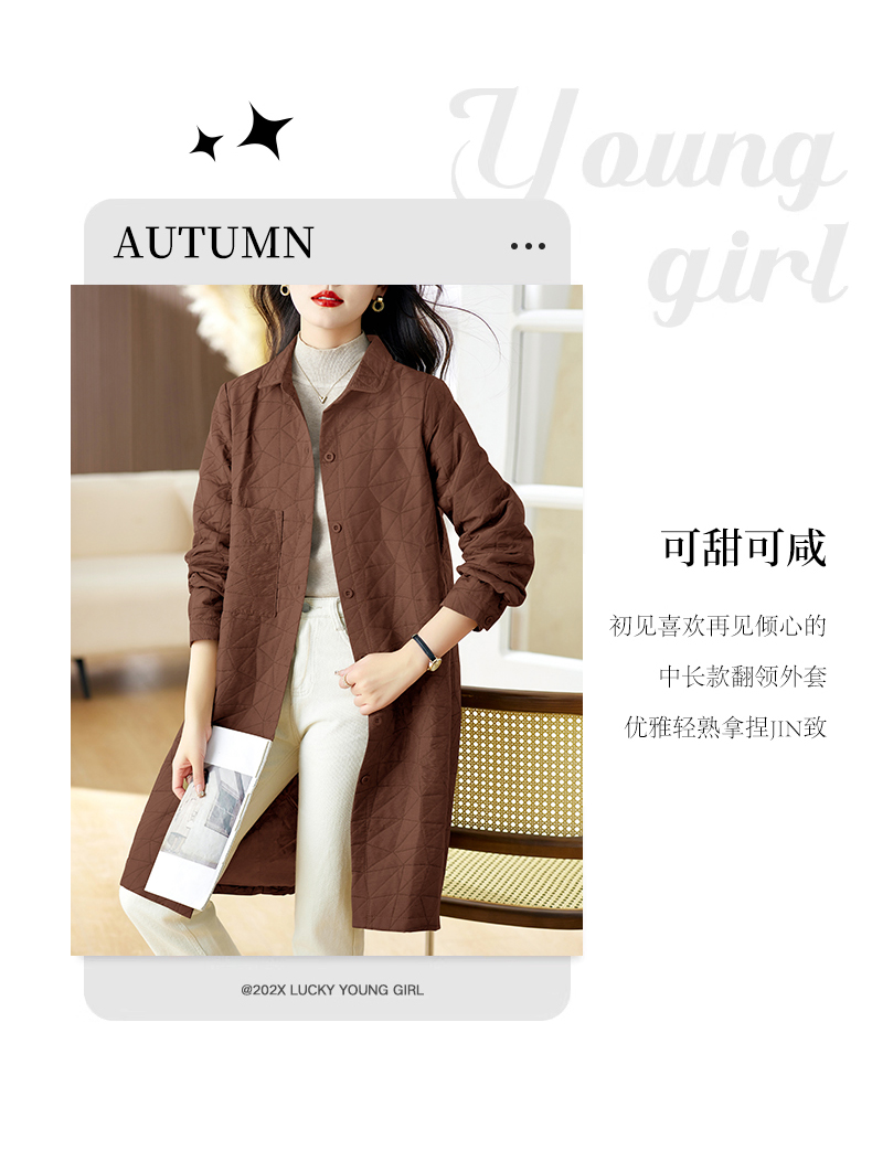 E3417 1880K ÁO KHOÁC NỮ TEMTDEI DÁNG DỘNG KẺ CARO MÙA XUÂN THU ĐÔNG TRUNG NIÊN KẺ CARO KÍN CỔ THỜI TRANG NỮ G05 SẢN PHẨM MỚI
