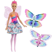 Barbie Butterfly Princess Wings Wings Girl đầy màu sắc FRB08 - Búp bê / Phụ kiện