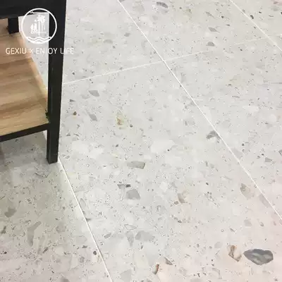 Spai style homestay Villa antique tile tile tile 1200 terrazzo floor tile courtyard dining room non-slip tile