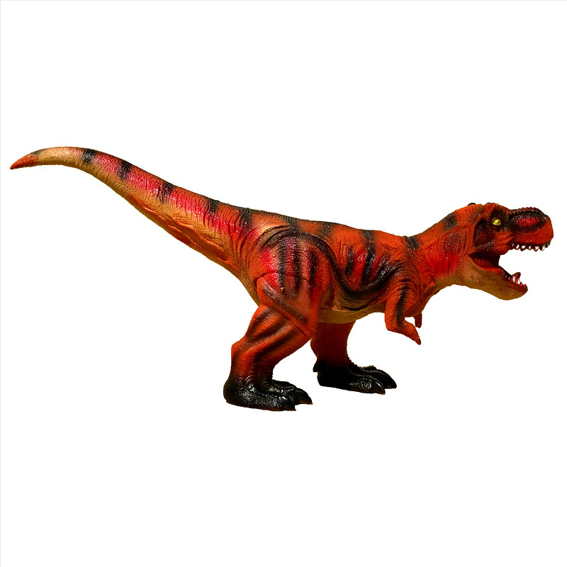 More than 26CM dinosaur toy Blue red green plastic static T-rex simulation animal model for children