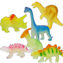 Goshney luminous dinosaur childrens toy triceratops fluorescent ornaments large simulation animal Stegosaurus model
