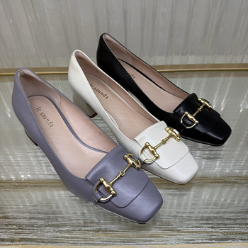 Crown old store authentic lylesdan thick heel button women's singles shoes 3t46308 Crown old store authentic lylesdan thick heel button women's singles shoes 3t46308