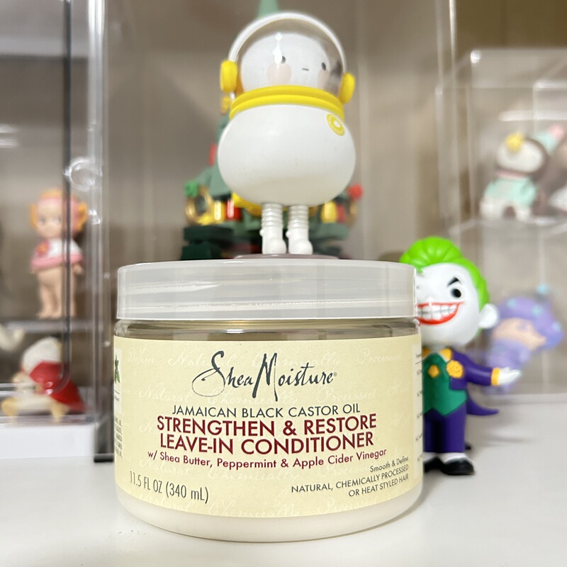 Shea Moisture Jamaican Castor Oil Leave-In Conditioner 340ml Product Collection [Authentic Fidelity]