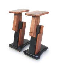 Classic new tripod newly made solid wood amplifier audio bookshelf speaker speaker foot HIFI solid wood frame
