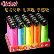 Grasshopper Lighter Imported cricket Grinding Wheel Plastic Lighter Customized Plastic Pulley Disposable Lighter