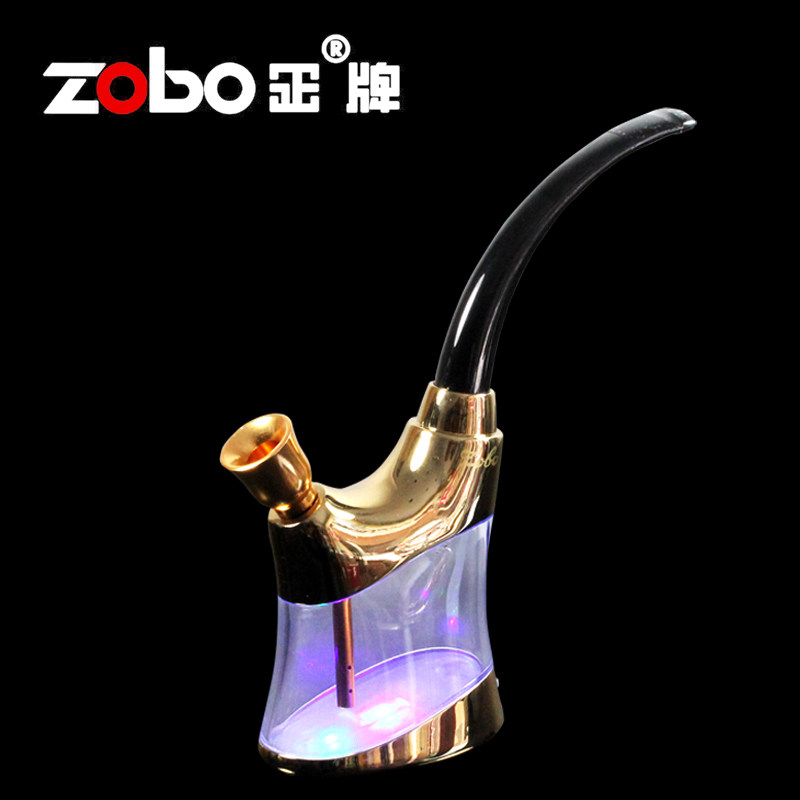 ZOBO Positive Signs Water Smoke Pot Organic Glass Dual-use Smoke Pan Full Filter Water Smoke Bucket Removable Wash Smoking