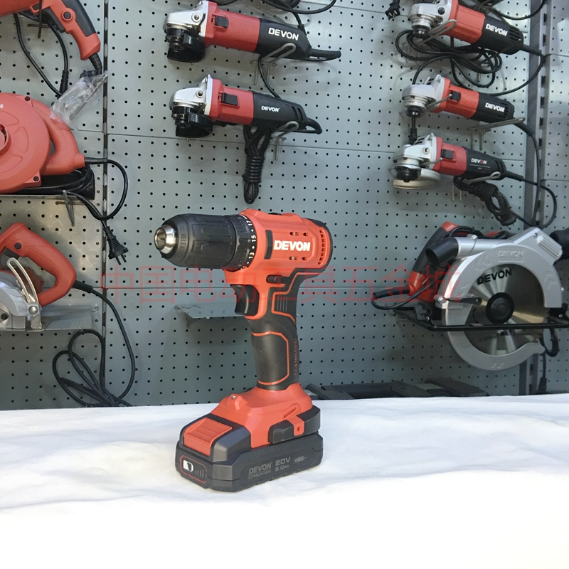 Dayou lithium electric rechargeable brushless drill motor 20V electric screwdriver self-locking fast drill chuck large torque 5298