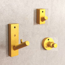 Clothing store adhesive hook on the wall is hanging display stand Womens hanger Wall tree branch hanging clothes hook plain wood color single hook wall hanging